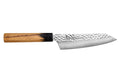 Couteau santoku kiritsuke 16cm japonais Sakai Takayuki Kashi Urushi VG10 damas