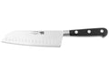 Couteau santoku Sabatier Éléphant Idéal Forgé 17cm manche nylon noir