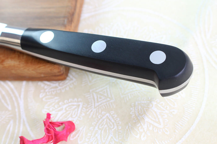 Couteau santoku Sabatier Éléphant Idéal Forgé 17cm manche nylon noir