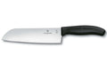 Couteau santoku Victorinox SwissClassic 17cm noir sur carte