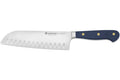 Couteau santoku Wüsthof Classic Colour Wild Blueberry forgé lame alvéolée 17cm