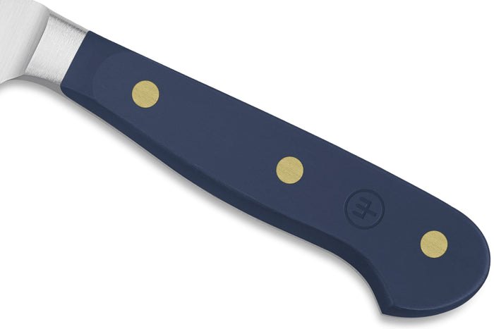 Couteau santoku Wüsthof Classic Colour Wild Blueberry forgé lame alvéolée 17cm
