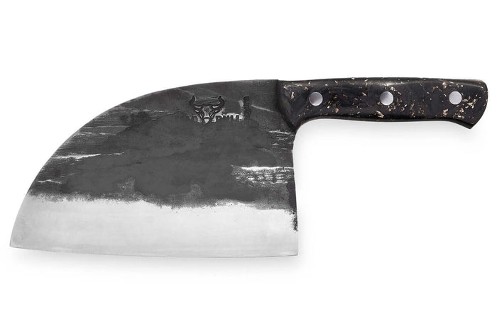 Couteau serbe Samura Mad Bull 18cm manche en carbone