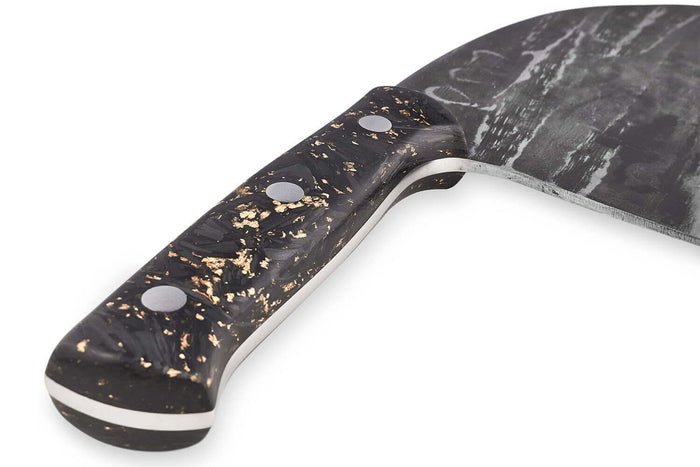Couteau serbe Samura Mad Bull 18cm manche en carbone