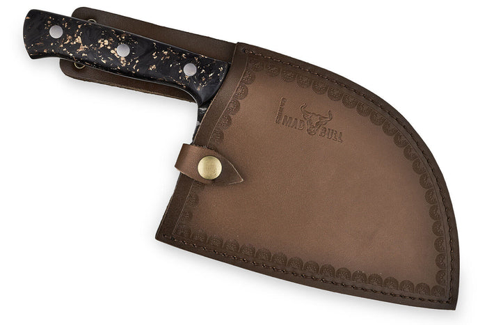 Couteau serbe Samura Mad Bull 18cm manche en carbone