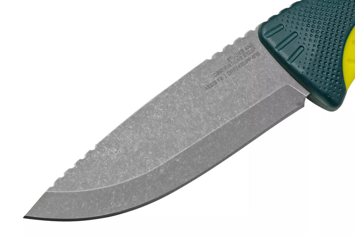 Couteau SOG Aegis FX SGAEGISFXFOMO lame 9,3cm manche en FRN vert avec étui