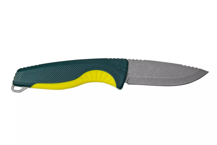 Couteau SOG Aegis FX SGAEGISFXFOMO lame 9,3cm manche en FRN vert avec étui