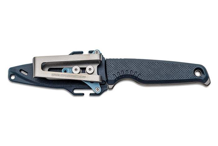 Couteau SOG Altair FX SGALTAIRFXBK lame 8,6cm manche en nylon/fibres de verre noir + étui