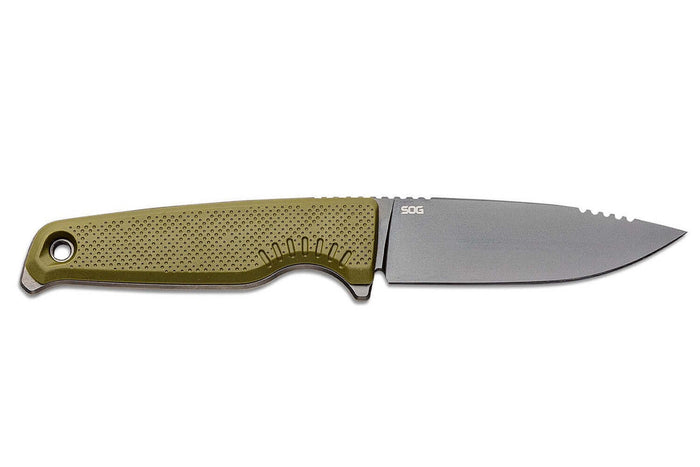 Couteau SOG Altair FX SGALTAIRFXGR lame 8,6cm manche en FRN vert avec étui