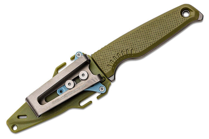 Couteau SOG Altair FX SGALTAIRFXGR lame 8,6cm manche en FRN vert avec étui