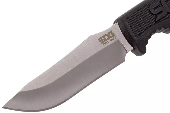 Couteau SOG Field Knife SGFK1001 lame 10,2cm manche en TPR noir + étui en Kydex