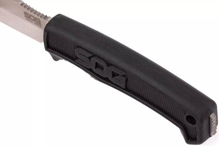 Couteau SOG Field Knife SGFK1001 lame 10,2cm manche en TPR noir + étui en Kydex