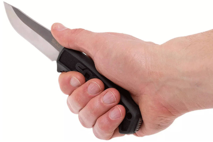 Couteau SOG Field Knife SGFK1001 lame 10,2cm manche en TPR noir + étui en Kydex