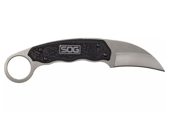 Couteau SOG Gambit SGGB1001 lame 6,6cm manche en nylon/fibres de verre noir