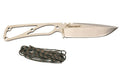 Couteau squelette Wildsteer Skelet Woodland Camo SK0116 lame 10,7cm manche paracorde + étui en option