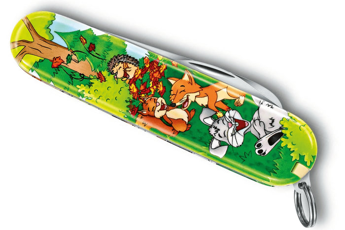Couteau suisse pour enfant My First Victorinox édition animaux motif lapin 84mm 9 fonctions