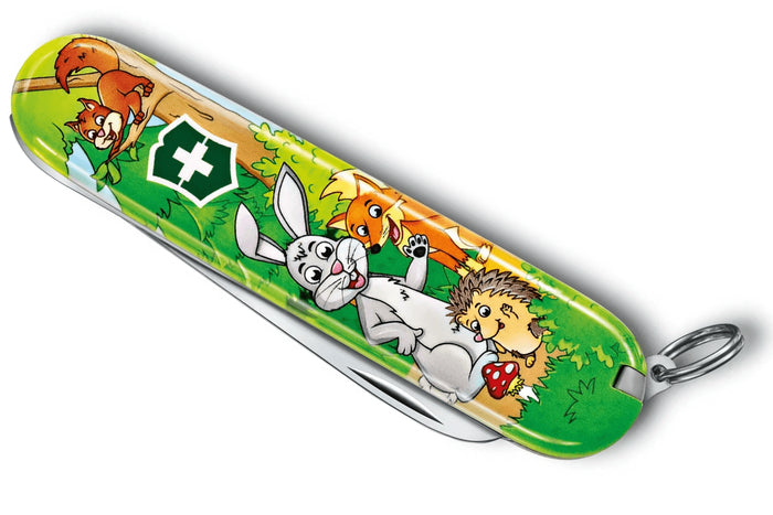 Couteau suisse pour enfant My First Victorinox édition animaux motif lapin 84mm 9 fonctions