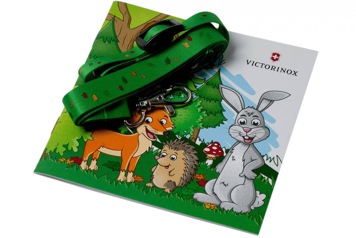 Couteau suisse pour enfant My First Victorinox édition animaux motif lapin 84mm 9 fonctions