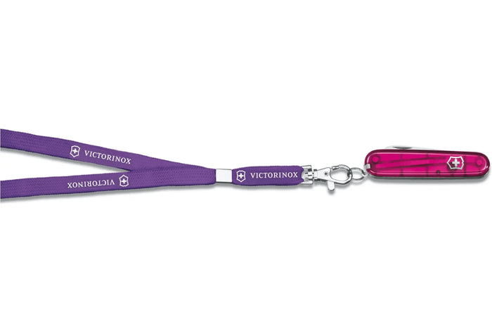 Couteau suisse pour enfant My First Victorinox rose translucide 84mm 9 fonctions