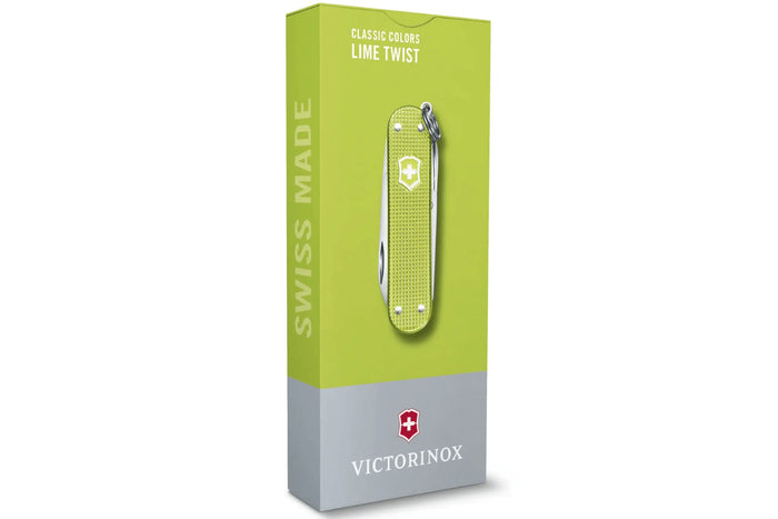 Couteau suisse Victorinox Classic Alox Colors Lime Twist 58mm 5 fonctions