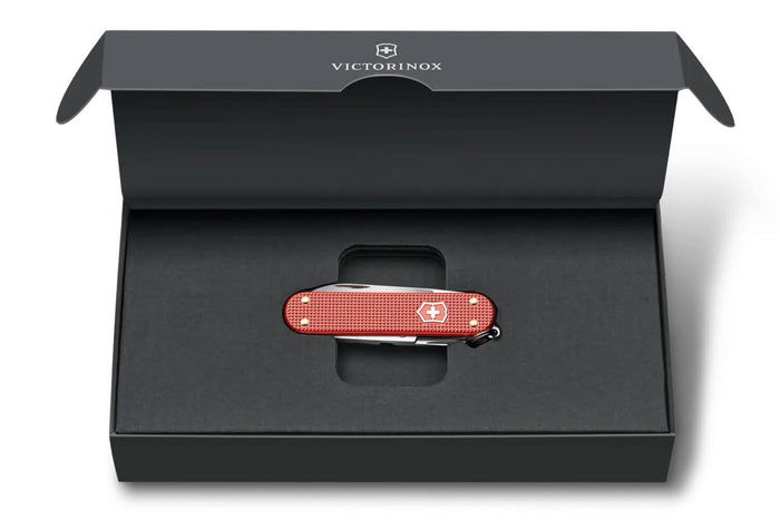 Couteau suisse Victorinox Classic SD Alox Édition Limitée 2025 rouge 58mm 5 fonctions