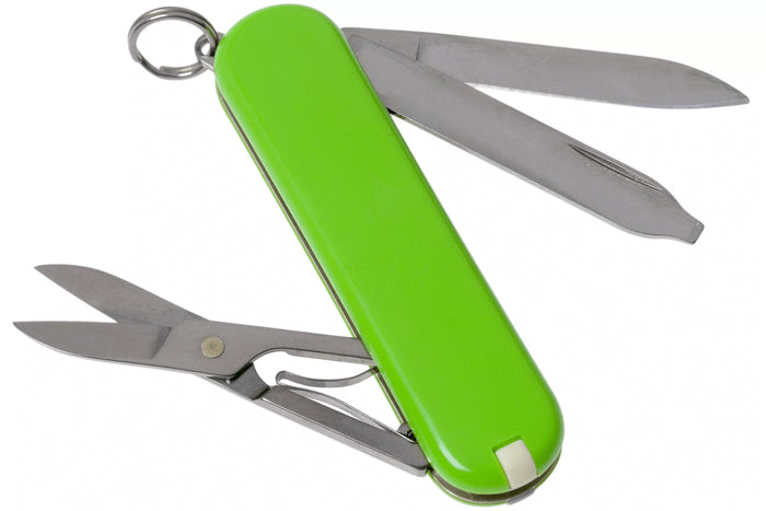Couteau suisse Victorinox Classic SD Colors Smashed Avocado 58mm 7 fonctions