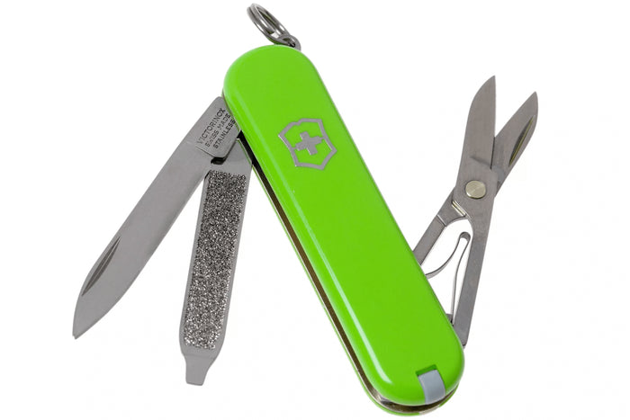 Couteau suisse Victorinox Classic SD Colors Smashed Avocado 58mm 7 fonctions
