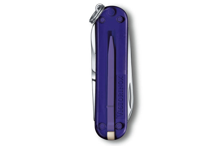 Couteau suisse Victorinox Classic SD Colors Translucide Persian Indigo 58mm 7 fonctions