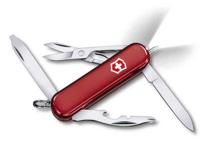 Couteau suisse Victorinox Midnite Manager rouge 58mm 10 fonctions