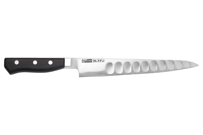 Couteau sujihiki alvéolé japonais Glestain K Series 21cm