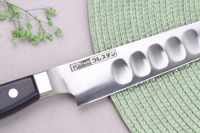 Couteau sujihiki alvéolé japonais Glestain K Series 24cm