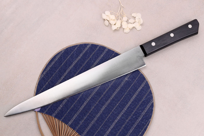 Couteau sujihiki alvéolé japonais Glestain SO Series 27cm