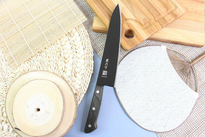 Couteau sushi chef japonais MAC Super Black 21cm