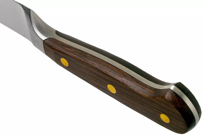 Couteau tranchelard Wüsthof Crafter forgé 16cm en chêne fumé