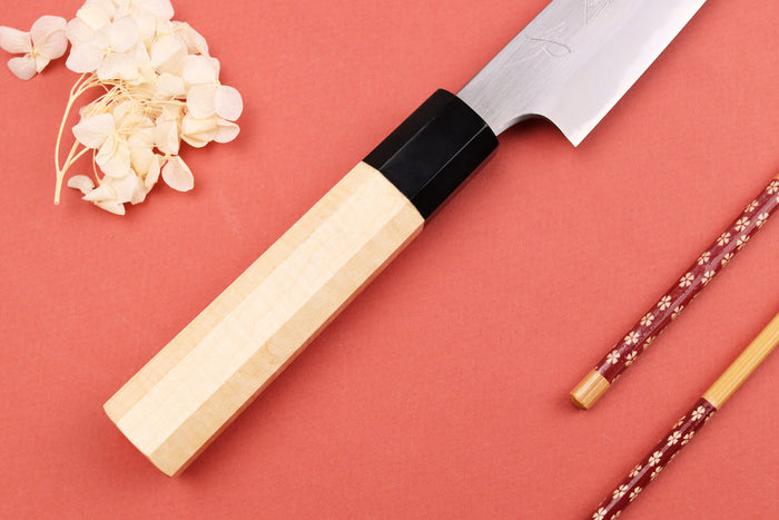 Couteau universel 12cm japonais artisanal Naoki Mazaki WS2 poli