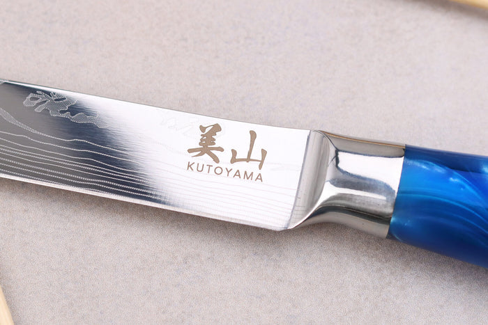 Couteau universel 12cm Kutoyama Blue Wave