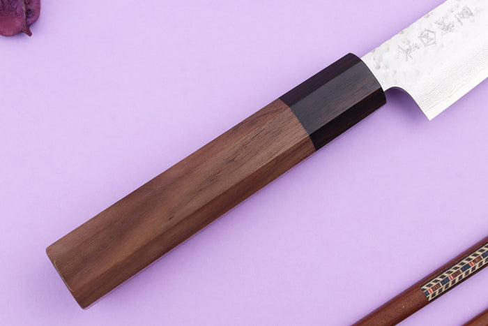 Couteau universel 13,5cm japonais artisanal Makoto Kurosaki VG7 Damas martelé