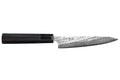 Couteau universel 13,5cm japonais artisanal Wusaki Kuronawa G3 damas