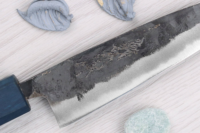 Couteau universel 13,5cm japonais artisanal Yoshihiro Rugged Black
