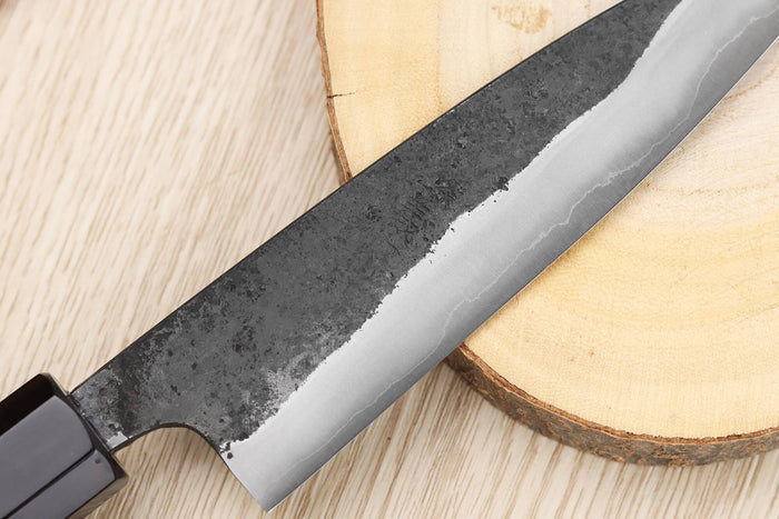 Couteau universel 13,5cm japonais artisanal Yoshimune par Kawamura Black WS2