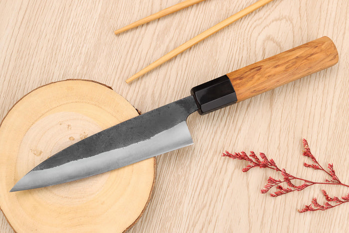 Couteau universel 13,5cm japonais artisanal Yoshimune par Kawamura Black WS2