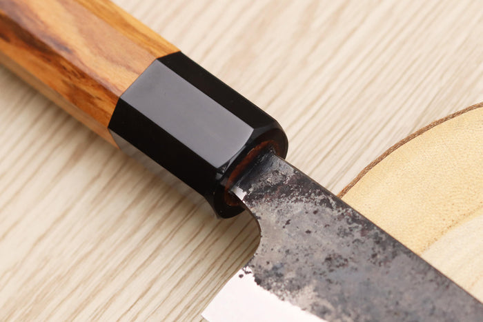 Couteau universel 13,5cm japonais artisanal Yoshimune par Kawamura Black WS2