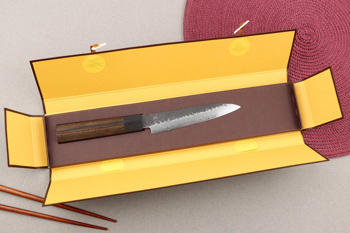 Couteau universel 13cm japonais Shizu Hamono Gen VG10 damas