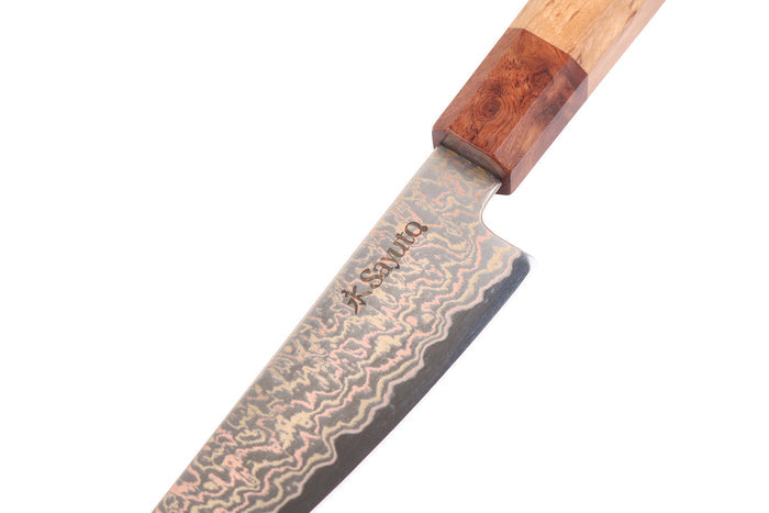 Couteau universel 14cm Sayuto Érable Damas 12Cr