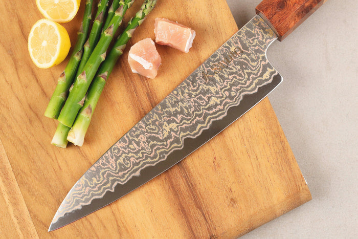 Couteau universel 14cm Sayuto Érable Damas 12Cr