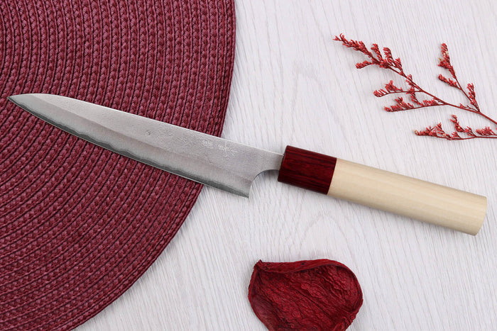 Couteau universel 15cm japonais artisanal Masakage Yuki Shirogami 2