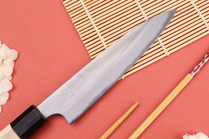 Couteau universel 15cm japonais artisanal Naoki Mazaki WS2 poli