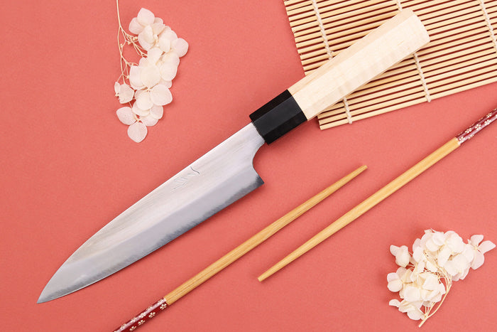 Couteau universel 15cm japonais artisanal Naoki Mazaki WS2 poli