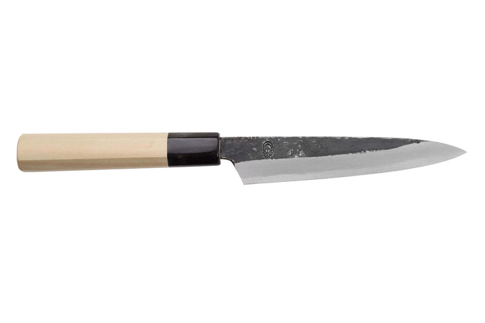 Couteau universel 15cm japonais artisanal Sakai Kikumori Kikuzuki Kuro