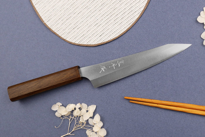 Couteau universel 15cm japonais artisanal Yu Kurosaki Gekko San Maï